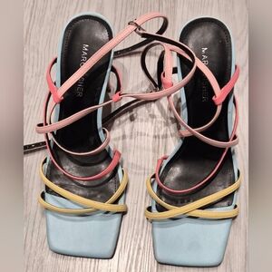 Marc Fisher Multicolor Strappy Heels
